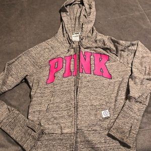 Victoria secret Pink zip up hoodie
